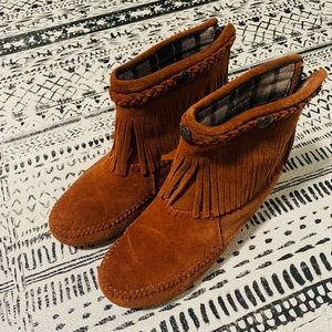 fringe boots